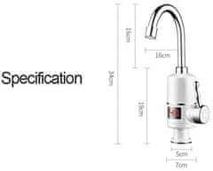 Tavalax Elektrický ohřívač vody, Standart Deluxe LED