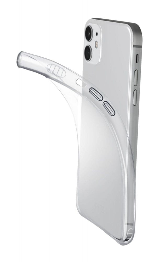Levně CellularLine Extratenký zadní kryt Fine pro Apple iPhone 12 mini FINECIPH12T, transparentní