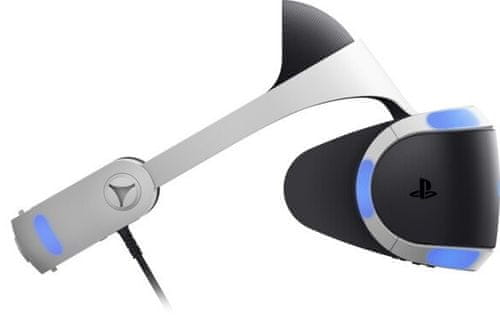 Sony VR v2 + Kamera v2 + PS5 adaptér + 5 her (VR Worlds, Moss, Blood & Truth, Astrobot, Ev. Golf) virtuální realita OLED displej 120hz