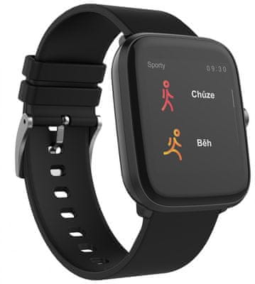 Inteligentné hodinky iGet FIT sledovanie tepu, fyzickej aktivity, krokov, srdcovej činnosti, vzdialenosti, krokov