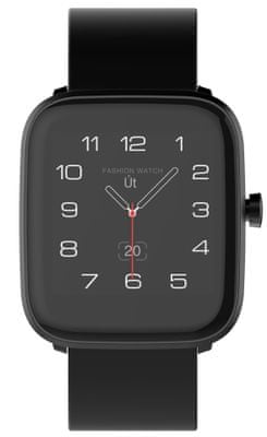 Chytré hodinky iGet FIT F20, sledování tepu, kalorií, vzdáleností, kroků, spánku, vodotěsné, dlouhá výdrž, multi sport