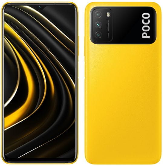 POCO M3, 4 GB/128GB, Poco Yellow