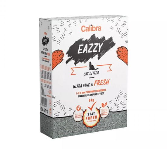 Calibra Eazzy Eazzy Cat podestýlka Ultra Fine & Fresh 6 kg