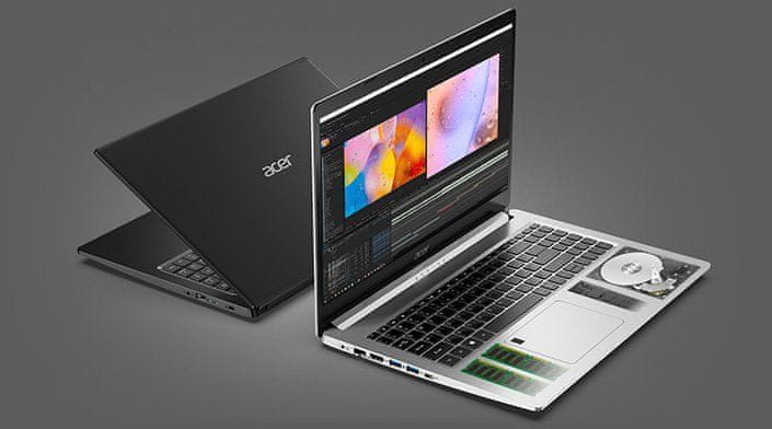 Acer Aspire 5 notebook pro rodinnou zábavu intel DDR4 SSD