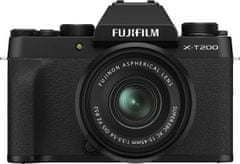 FujiFilm X-T200 + XC 15-45 Black