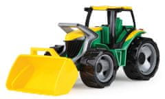 Traktor se lžíci, zeleno žlutý