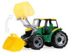 LENA Traktor se lžíci, zeleno žlutý