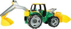 LENA Traktor se lžící a bagrem, zeleno žlutý