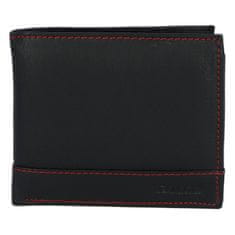 Bellugio Moderní koženková peněženka Bellugio modern, černo červená
