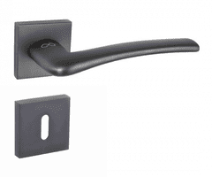 Infinity Line Vento KVNO S B00 černá SLIM - klika ke dveřím - pro pokojový klíč