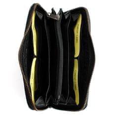 Gianni Conti Černá dámská kožená peněženka Gianni Conti