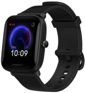 moderní chytré hodinky ve stylovém provedení Amazfit bip u Bluetooth s ble 60 sportovních režimů voděodolné měření tepu okysličení krve gps funkce pai systém výdrž 9 dní na nabití