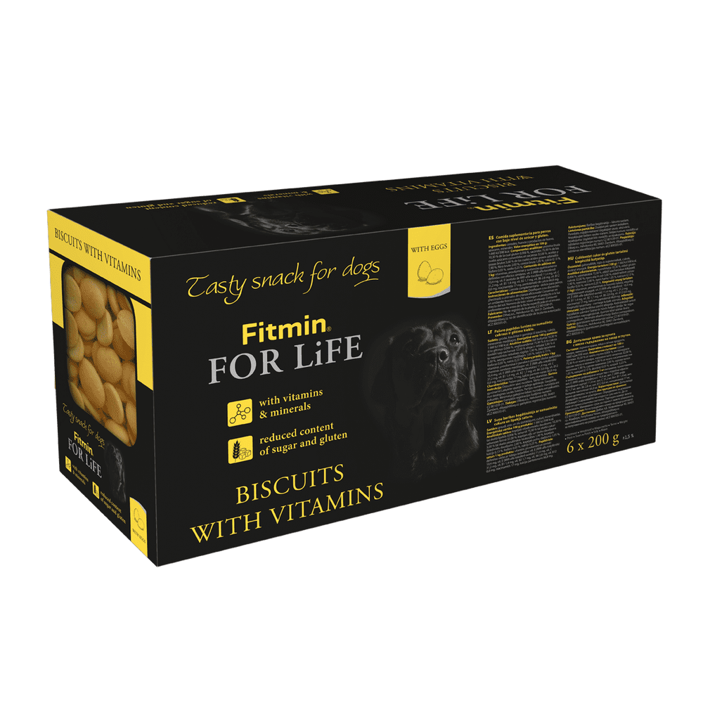 Levně Fitmin Dog For Life Biscuits Multipack 6x 200 g