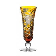 Caesar Crystal Sklenice na víno Mars, barva amber, objem 150 ml