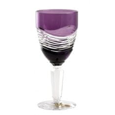 Caesar Crystal Sklenice na víno Poem, barva fialová, objem 150 ml
