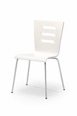 Halmar Jídelní židle K155 - bílá