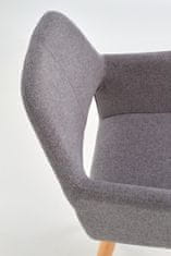 Halmar Jídelní židle K283 - šedá