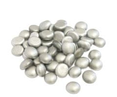 EFCO Dekorační kamínky skleněné 100g malé stříbrné (35ks)