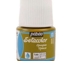 Pébéo Setacolor 45ml olivová barva na textil,