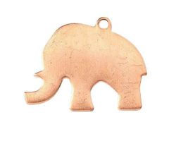 EFCO Přívěsek slon, efco, výseky na smaltování, výroba šperků