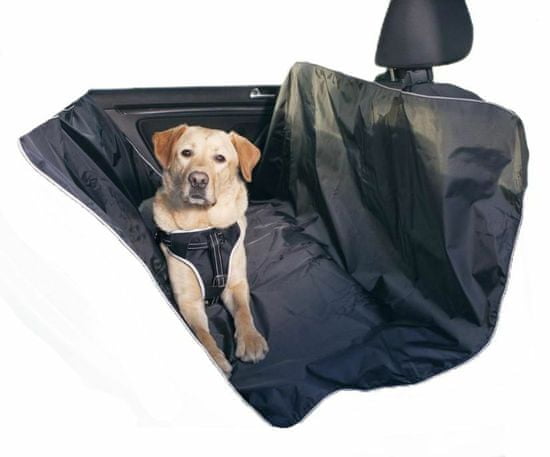 Trixie Autopotah na zadní sedadlo, černý 1,45 x 1,60 cm