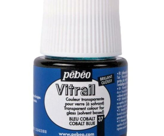 Pébéo Vitrail (45ml) - 37 kobaltově modrá, pébéo, barvy na sklo