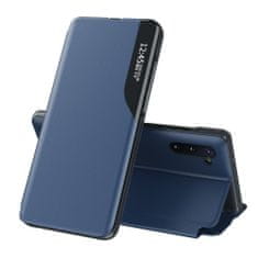 MG Eco Leather View knížkové pouzdro na Samsung Galaxy Note 20, modré