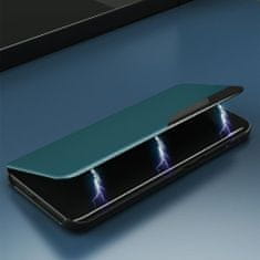 MG Eco Leather View knížkové pouzdro na Huawei P40 Pro, fialové
