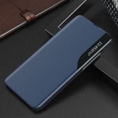MG Eco Leather View knížkové pouzdro na Huawei P40 Pro, modré