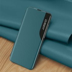 MG Eco Leather View knížkové pouzdro na Huawei P40, fialové