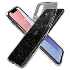 Spigen Liquid Crystal silikonový kryt na iPhone 11, průsvitný/glitter