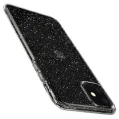 Spigen Liquid Crystal silikonový kryt na iPhone 11, průsvitný/glitter