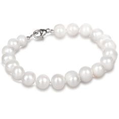 JwL Luxury Pearls Náramek z pravých bílých perel JL0362