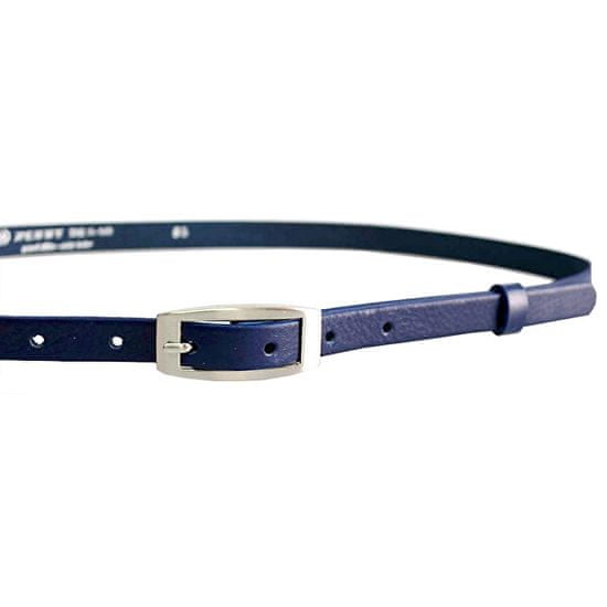 Penny Belts Dámský kožený opasek 15-2-56 dark blue