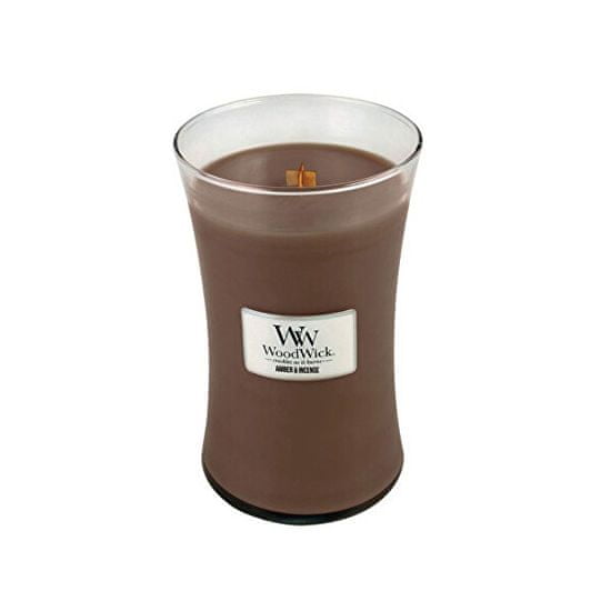 Woodwick Vonná svíčka váza Amber & Incense 609,5 g