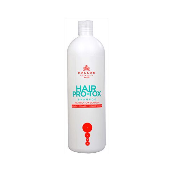Kallos Regenerační šampon s keratinem a kyselinou hyaluronovou KJMN (Hair Pro-Tox Shampoo)