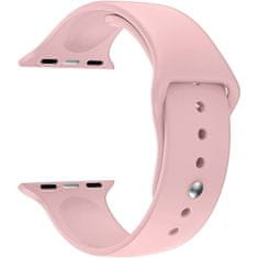 4wrist Silikonový řemínek pro Apple Watch - Růžový 38/40/41 mm - S/M