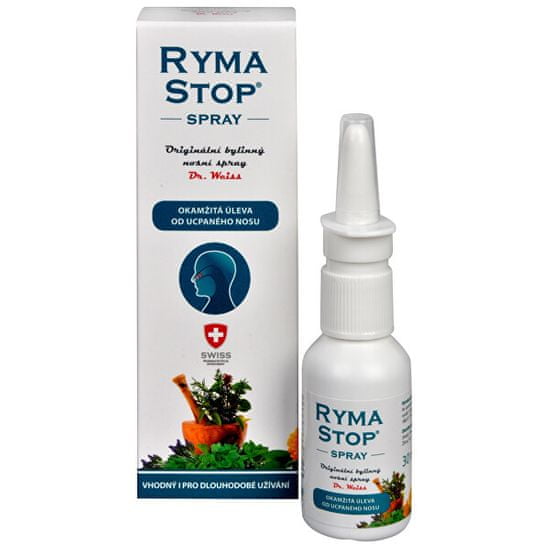 Simply you RymaStop Dr. Weiss - bylinný nosní spray 30 ml