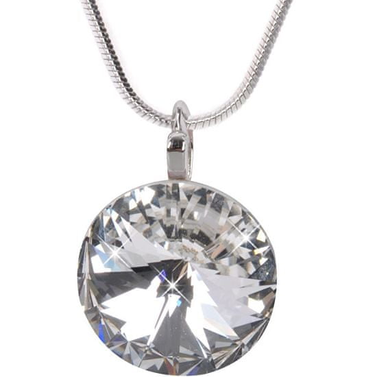 Levien Elegantní náhrdelník Rivoli Crystal