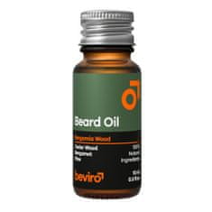 Beviro Pečující olej na vousy s vůní cedru, bergamotu a borovice (Beard Oil) (Objem 30 ml)