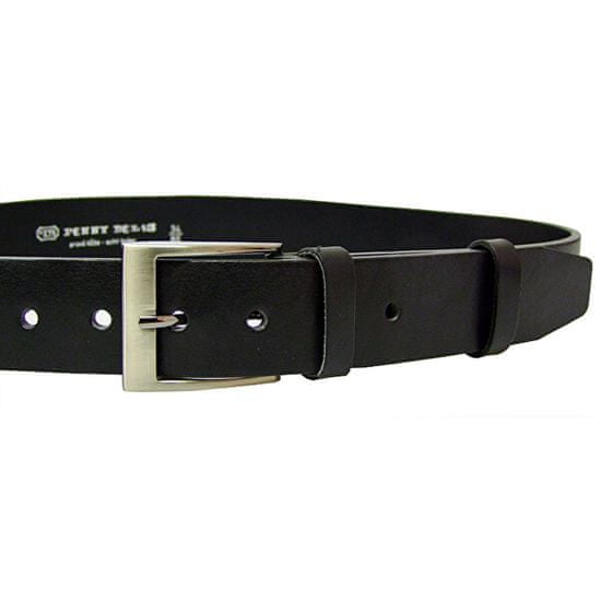 Penny Belts Pánský kožený opasek 22-60 black