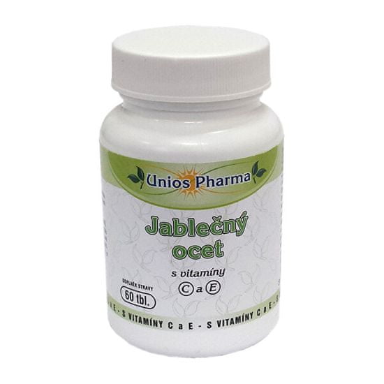 Unios Pharma Jablečný ocet s vitamíny C a E 60 tablet