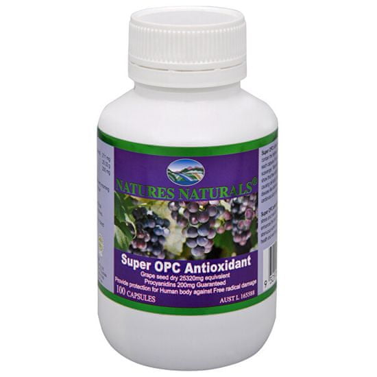 Australian Remedy Super OPC Antioxidant výtažek z hroznových zrnek 100 kapslí