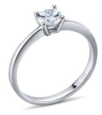 Silvego Stříbrný prsten MADISON se Swarovski Zirconia JJJR2339sw (Obvod 51 mm)