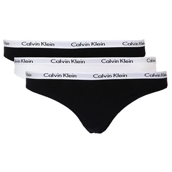 Calvin Klein 3 PACK - dámská tanga QD3587E-WZB