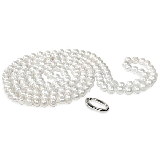 JwL Luxury Pearls Dlouhý náhrdelník z bílých pravých perel JL0076