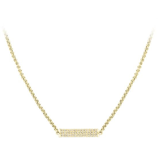 Tommy Hilfiger Pozlacený náhrdelník s krystaly TH2780193