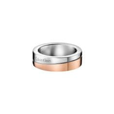 Calvin Klein Bicolor prsten Hook Thin KJ06PR20010 (Obvod 50 mm)