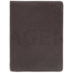 Lagen Pánská kožená peněženka 2103 E Brown
