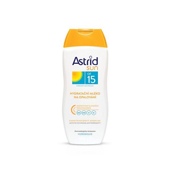 Astrid Hydratační mléko na opalování OF 15 Sun